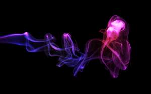 Purple Smoke Wallpaper
