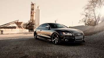 Black Audi S5 Tuned Wallpaper