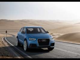 2012 Audi Rs Q3 Concept Front Angle Static Wallpaper