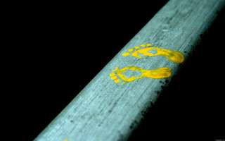 Footprints Wallpaper