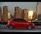 Red Fiat 500 Side