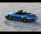 Blue Porsche Carrera 4 Gts Cabrio