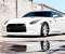 White Nissan GTR
