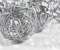 Silver Christmas Globes