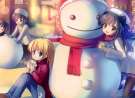 anime-snowman- wallpaper