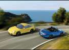 Porsche Duo Racing By The Sea wallpaper