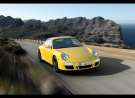 Yellow Carrera 4 Gts On The Road wallpaper