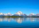 Teton Reflection wallpaper