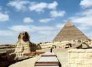 Great Sphinx And Pyramid wallpaper