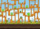 Angry Birds Construction wallpaper