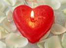 Love Candle wallpaper