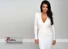 Kim Kardashian White Dress wallpaper