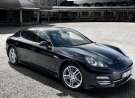 Porsche Panamera Black wallpaper