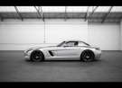 Mercedes Benz Sls Amg Silver Wing Side wallpaper