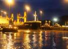 Panama Canal Night wallpaper