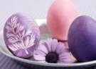 Purple Easter Eggs wallpaper