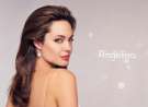 Angelina Jolie Beautiful Pink wallpaper