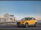 2012 Yellow Audi Q3 Jinlong Yufeng Side Angle wallpaper