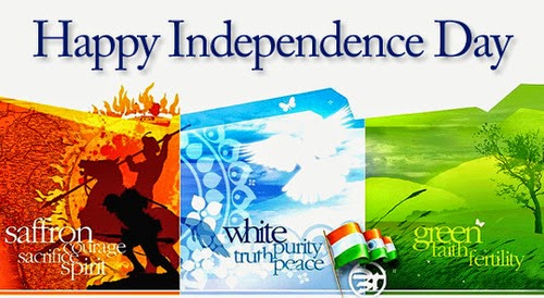 Tri colour of independence