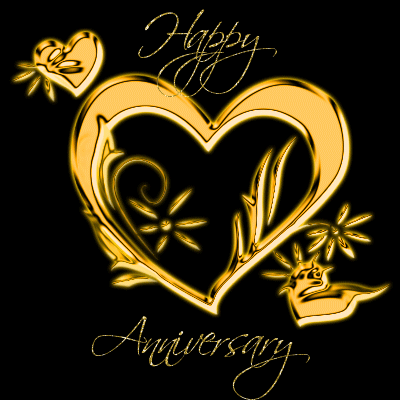 Sparkling happy anniversary image gif for whatsapp